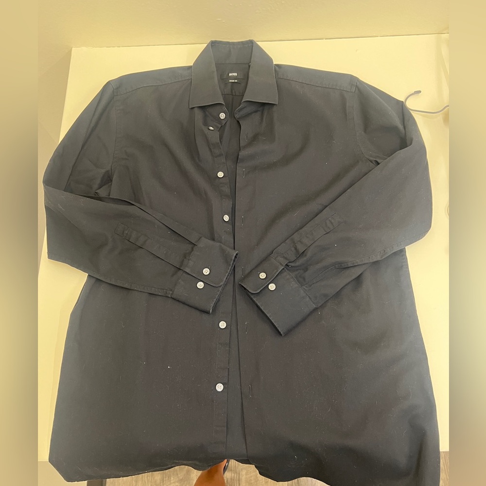 Boss button down long sleeve